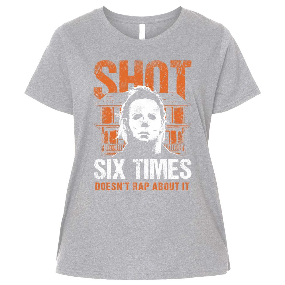 Ladies Curvy Jersey - ZNDUA4WU - Heather - 3