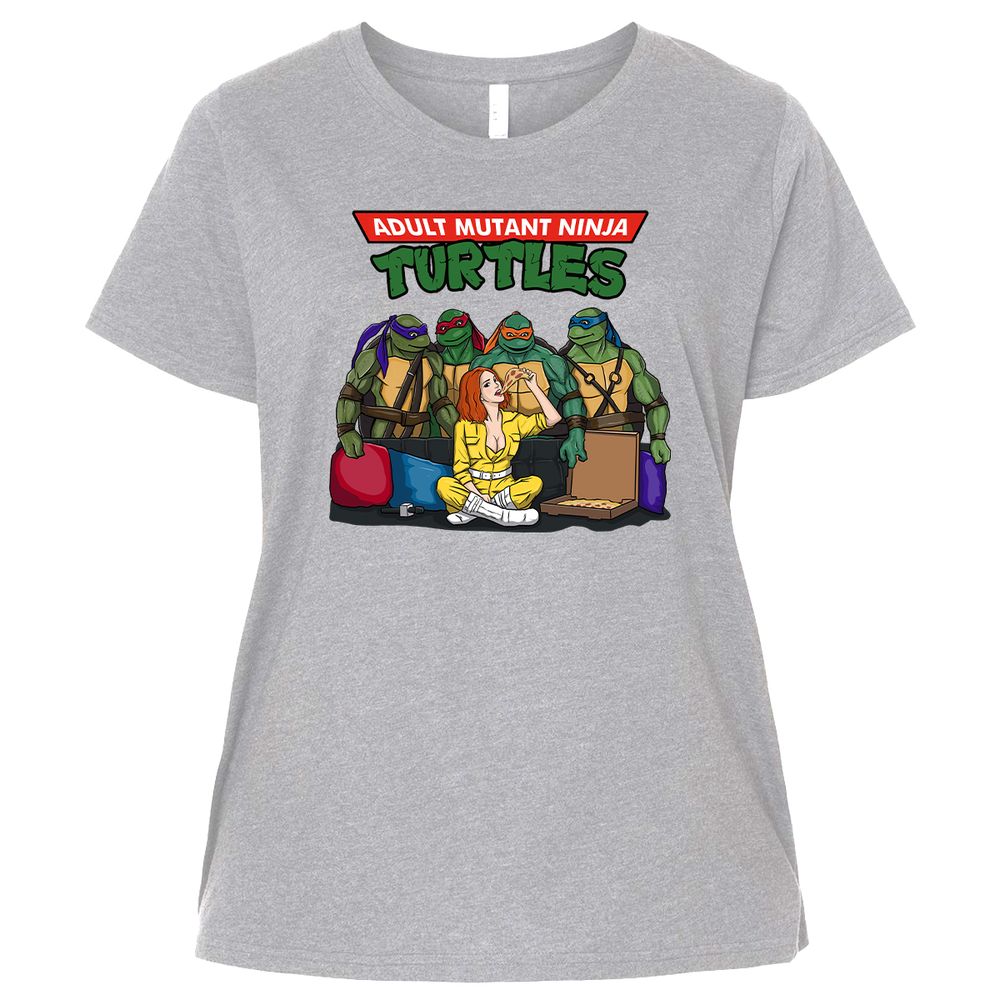 Ladies Curvy Jersey - P2T5Z6BS - Heather - 3