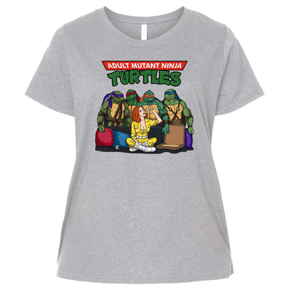 Ladies Curvy Jersey - P2T5Z6BS - Heather - 3