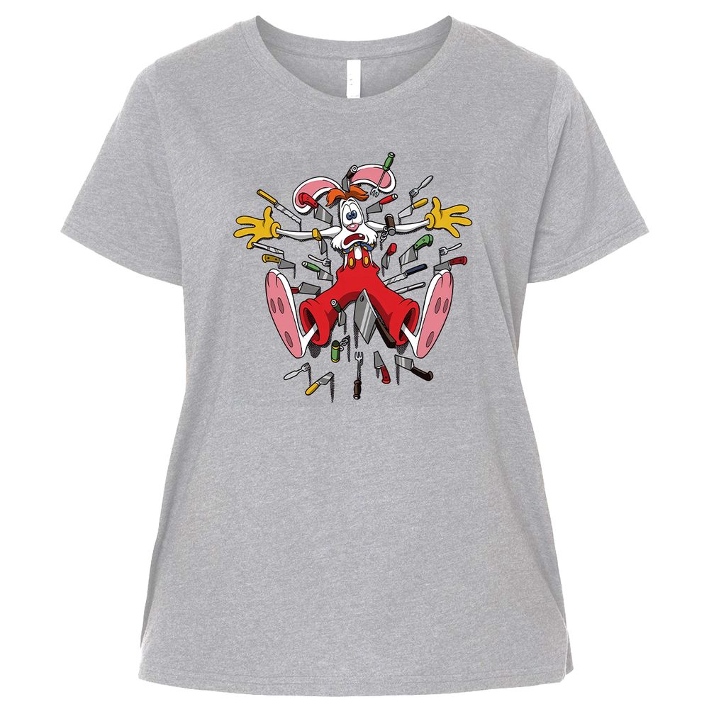 Ladies Curvy Jersey - HU6CUUQY - Heather - 3