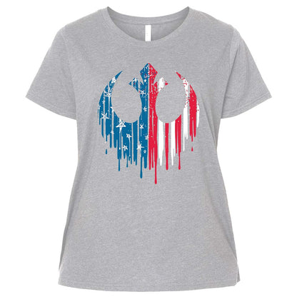 Ladies Curvy Jersey - 5B6VAK49 - Heather - 3