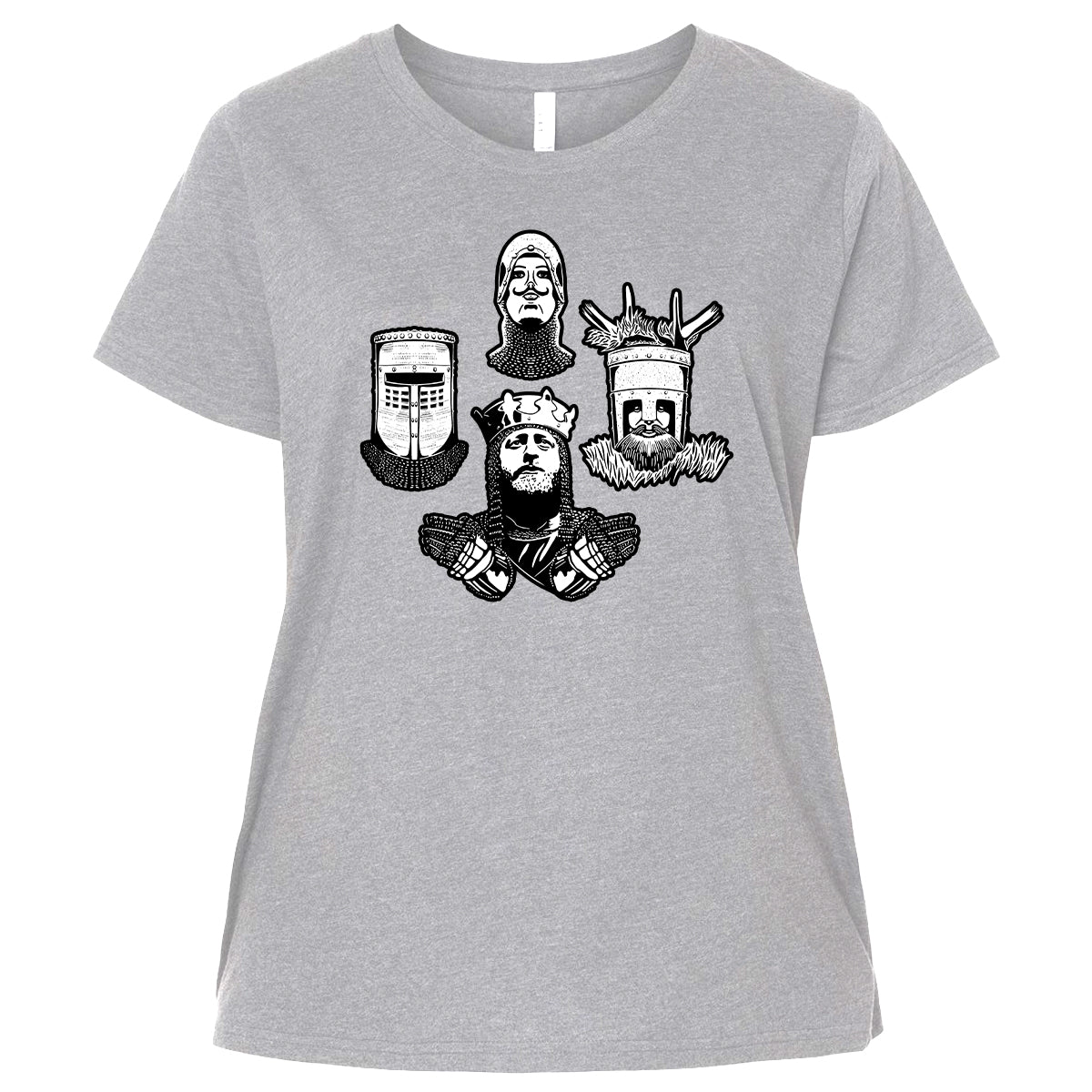 Ladies Curvy Jersey - BHK8J849 - Heather - 3