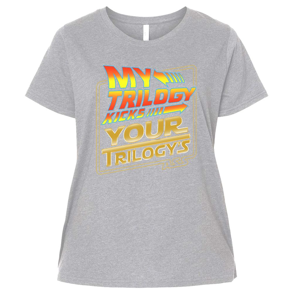 Ladies Curvy Jersey - 7REU9UM4 - Heather - 3