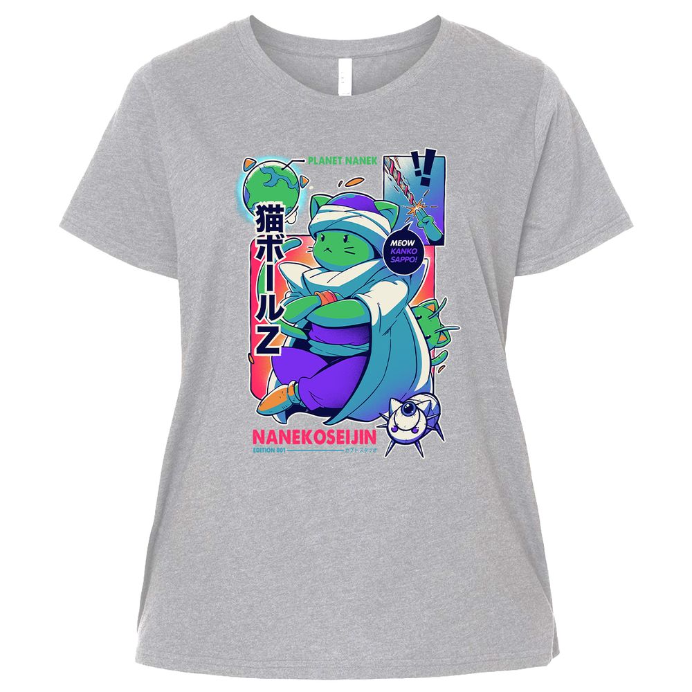 Ladies Curvy Jersey - ZJTVKZ52 - Heather - 3