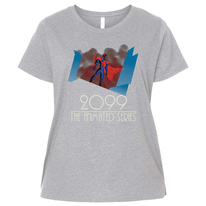 Ladies Curvy Jersey - LDX3CB1Q - Heather - 3