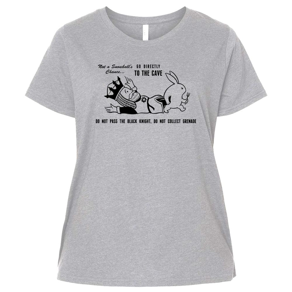 Ladies Curvy Jersey - 3B5XY5KZ - Heather - 3