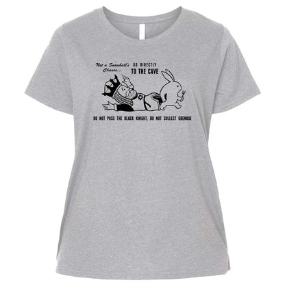 Ladies Curvy Jersey - 3B5XY5KZ - Heather - 3