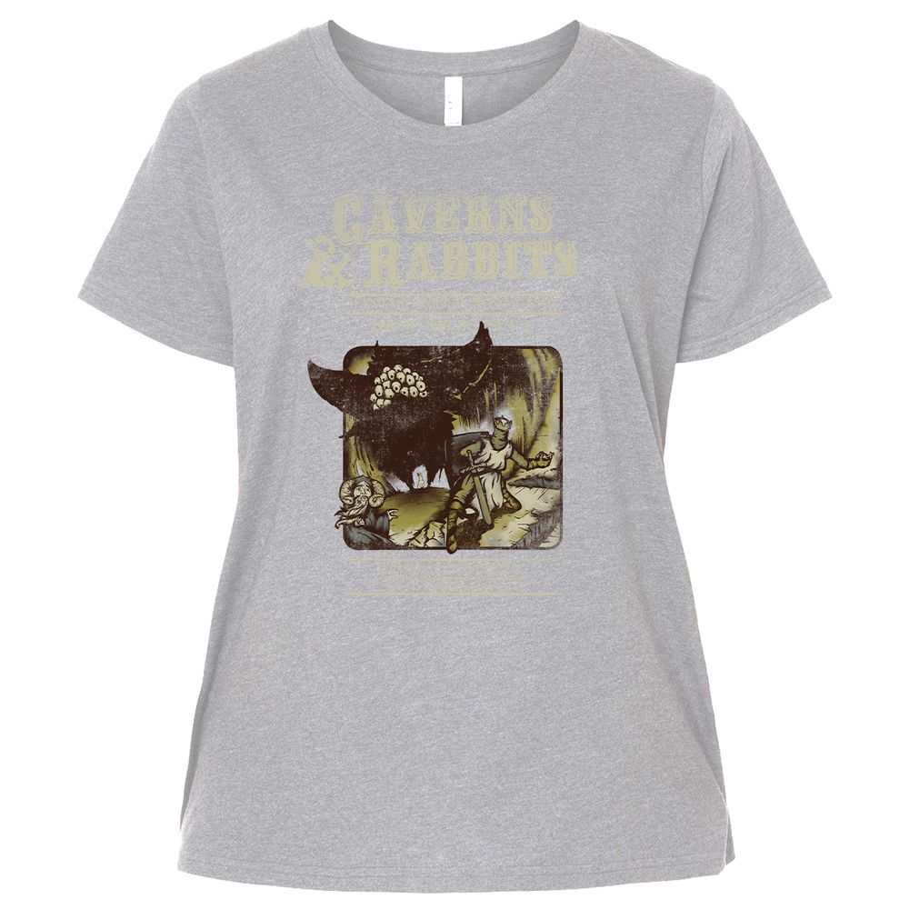 Ladies Curvy Jersey - 8Z2YB7CW - Heather - 3