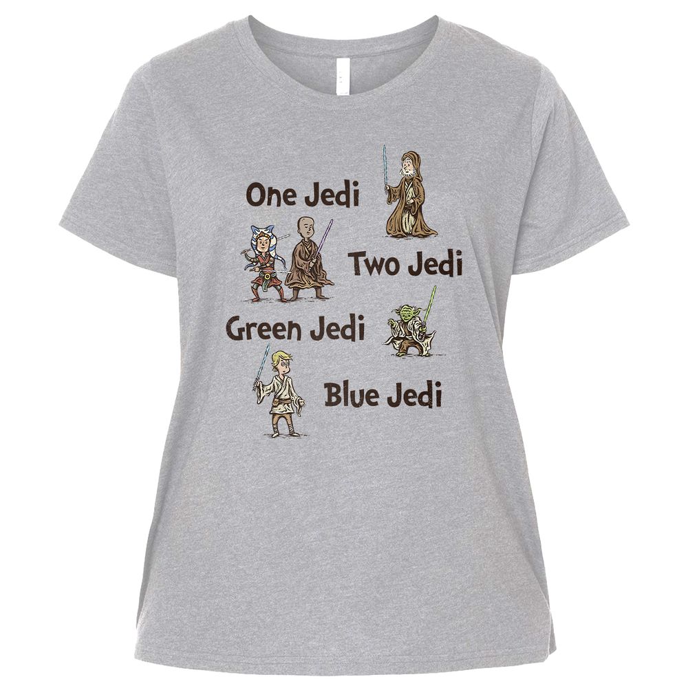 Ladies Curvy Jersey - 2RR7DS4E - Heather - 3