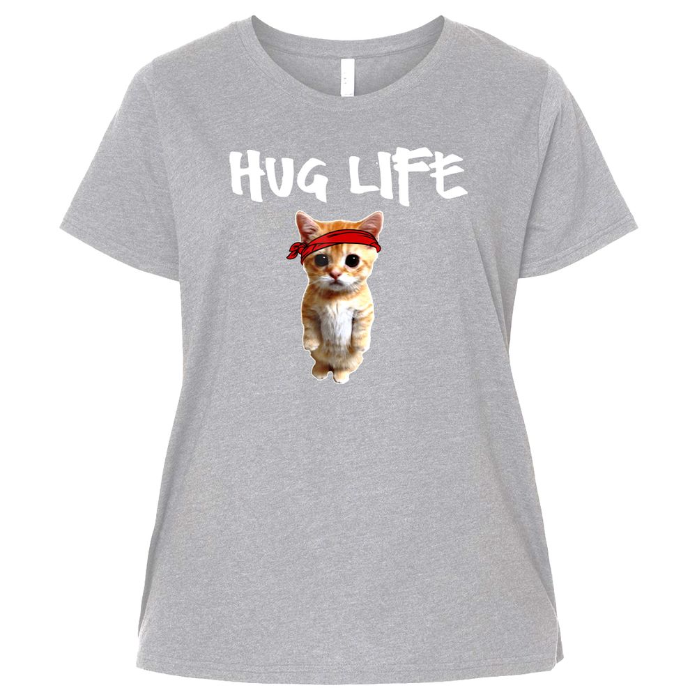 Ladies Curvy Jersey - 4R1SW6VR - Heather - 3