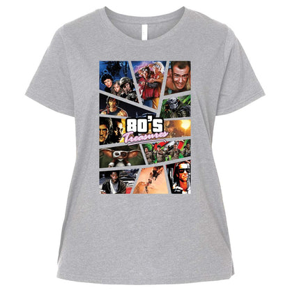 Ladies Curvy Jersey - 5SY5JAUF - Heather - 3