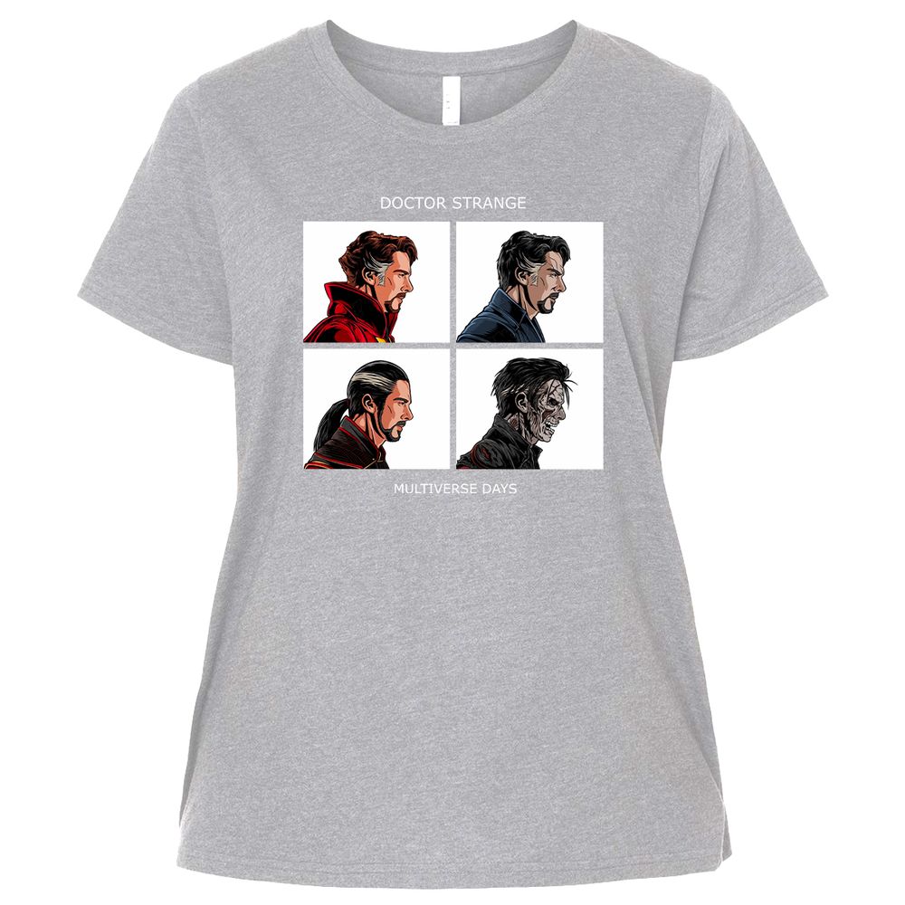 Ladies Curvy Jersey - H1XEHK4H - Heather - 3