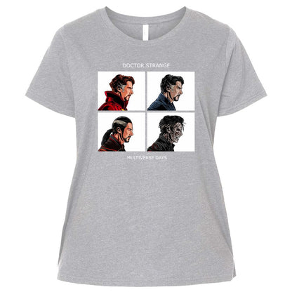 Ladies Curvy Jersey - H1XEHK4H - Heather - 3