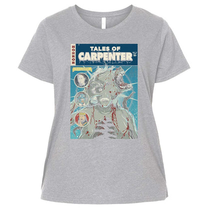 Ladies Curvy Jersey - VF4TD5X7 - Heather - 3