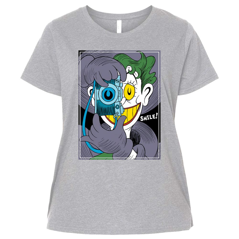 Ladies Curvy Jersey - BG2E6E6Y - Heather - 3