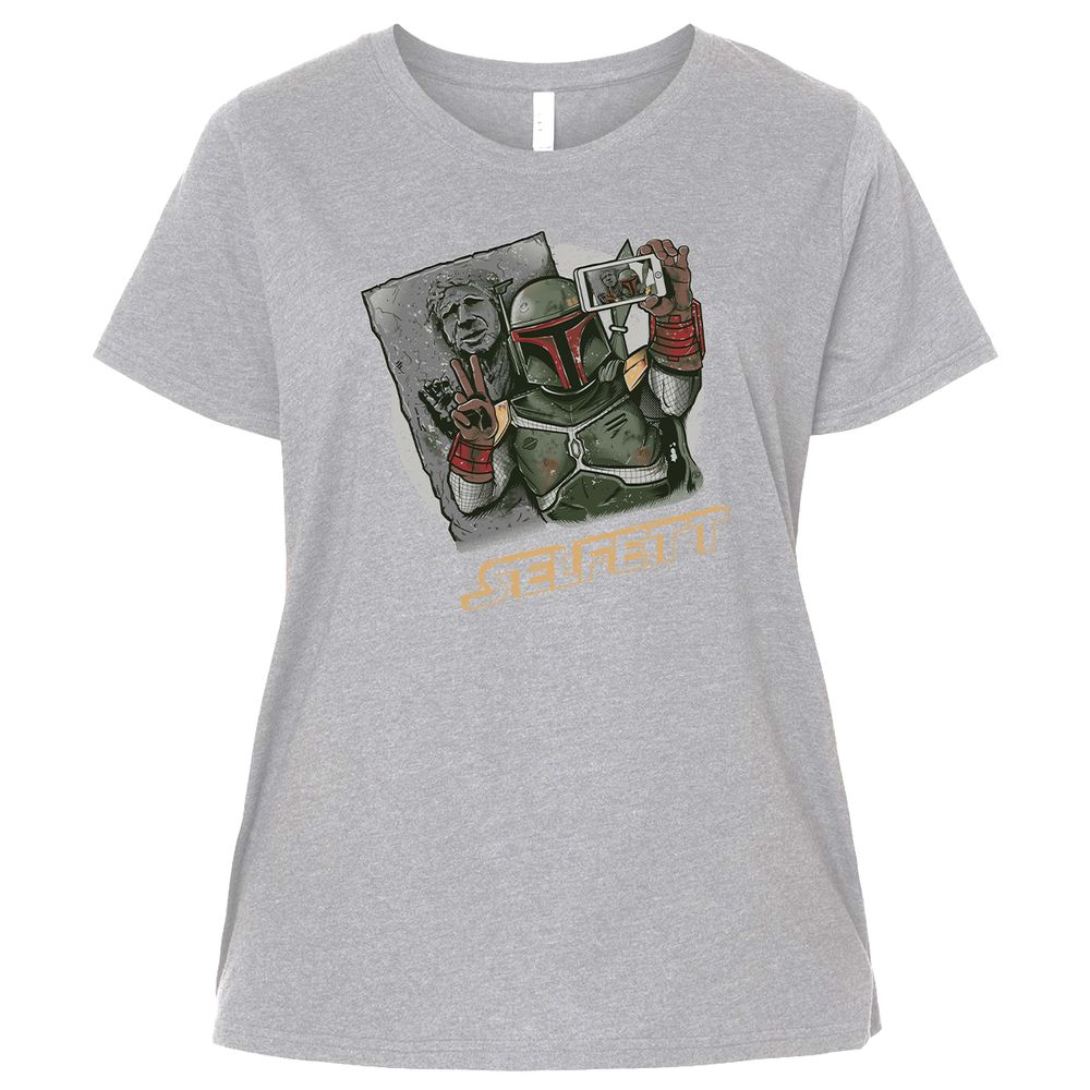 Ladies Curvy Jersey - 2ZWY4VH8 - Heather - 3