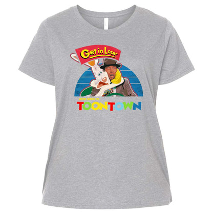 Ladies Curvy Jersey - YY47ZN3C - Heather - 3