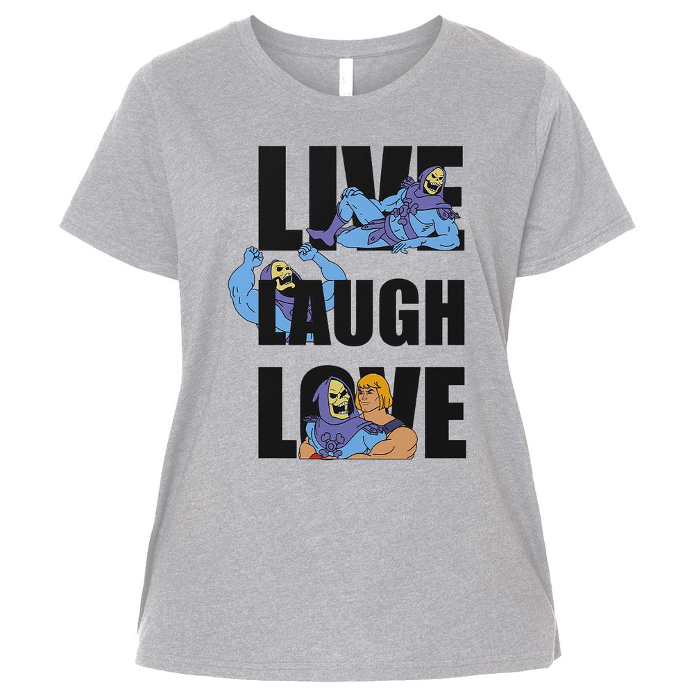 Ladies Curvy Jersey - 4DH5XCLL - Heather - 3