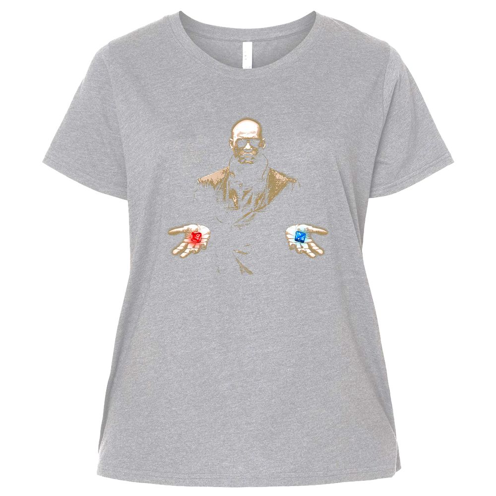 Ladies Curvy Jersey - W4CV3G3K - Heather - 3