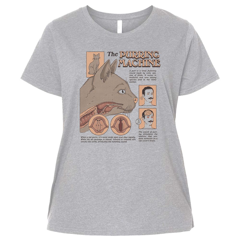 Ladies Curvy Jersey - WB2FBHM9 - Heather - 3