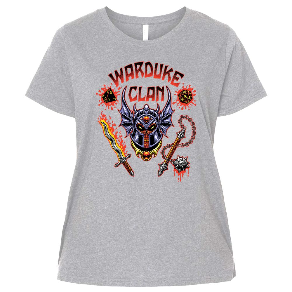 Ladies Curvy Jersey - 8GHBQRWH - Heather - 3