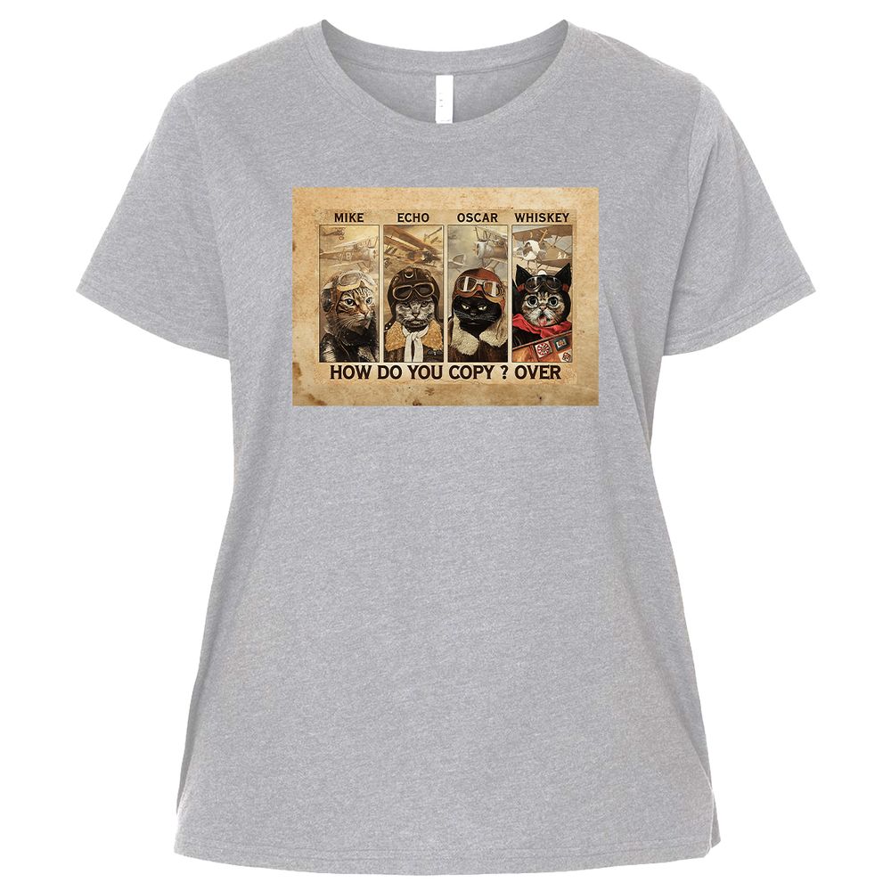 Ladies Curvy Jersey - BQQAEB7J - Heather - 3