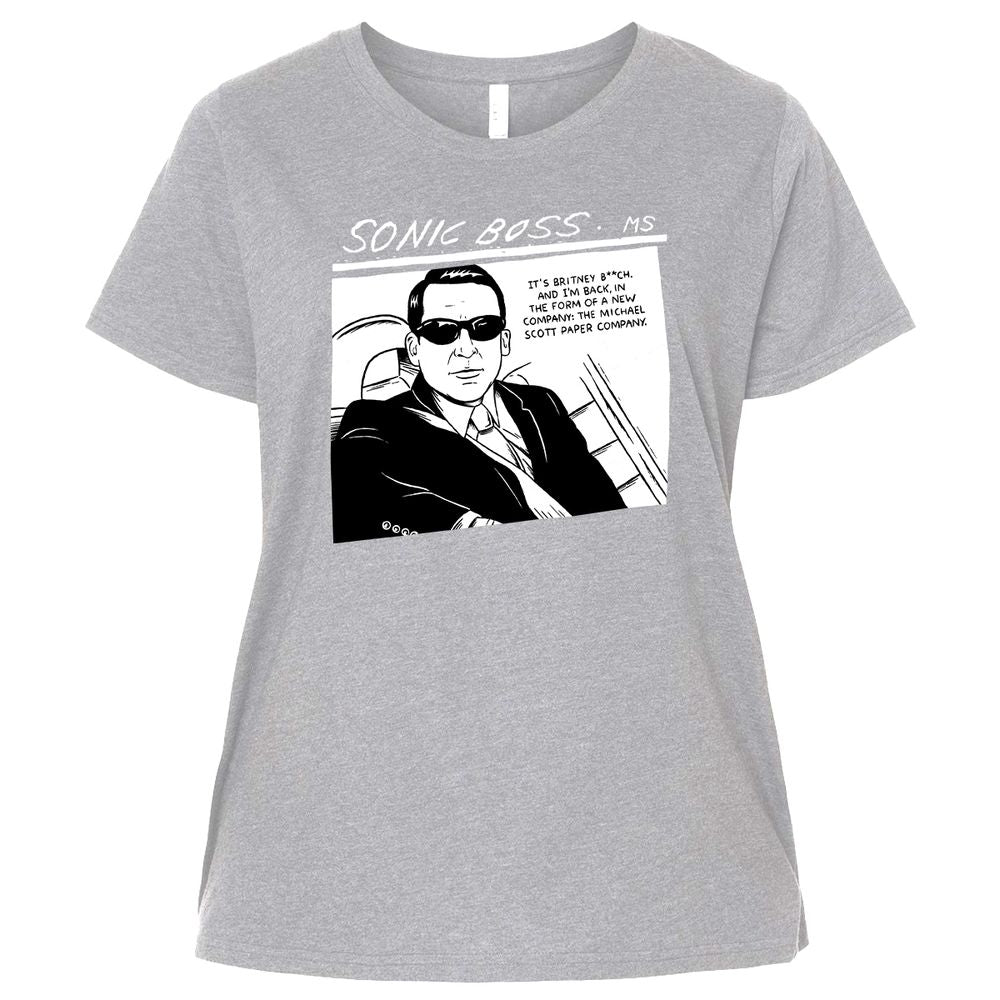 Ladies Curvy Jersey - NRMJFZ5E - Heather - 3