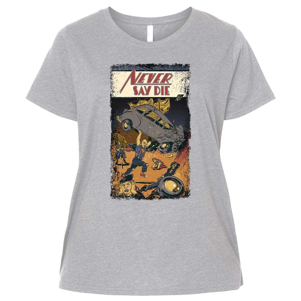 Ladies Curvy Jersey - 78BJQ1LM - Heather - 3