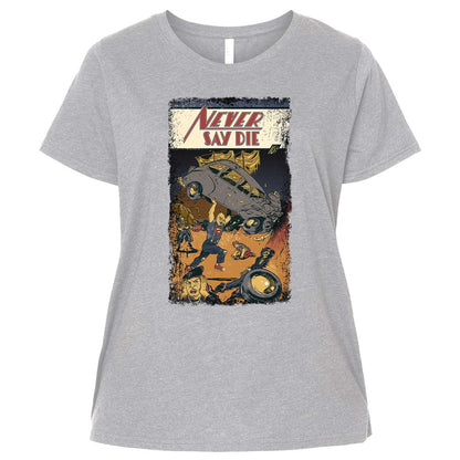 Ladies Curvy Jersey - 78BJQ1LM - Heather - 3