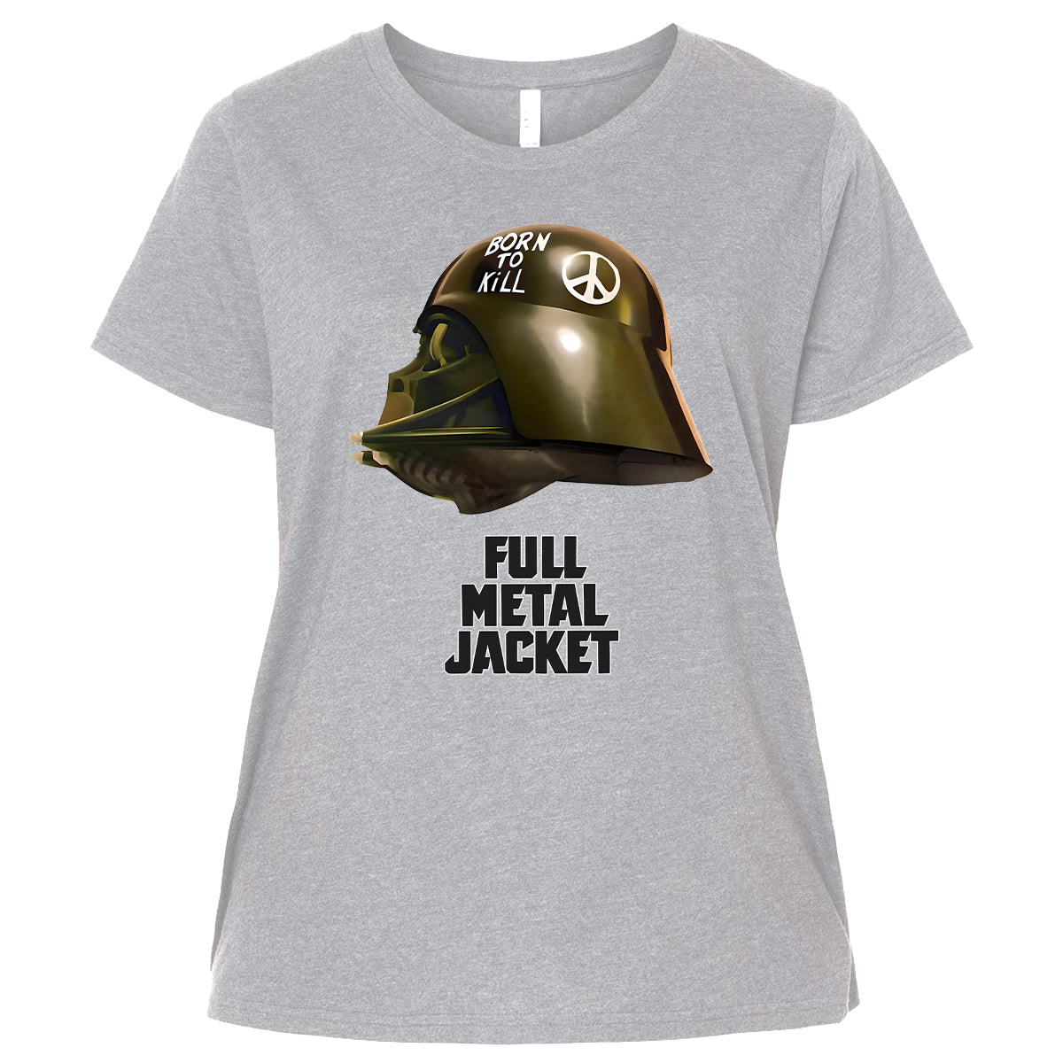 Ladies Curvy Jersey - WTRT6T34 - Heather - 3