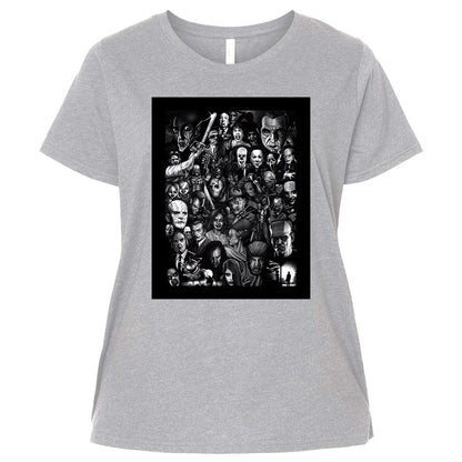 Ladies Curvy Jersey - J5DN6WE2 - Heather - 3