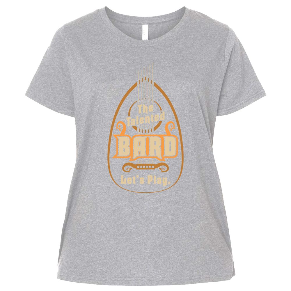 Ladies Curvy Jersey - DT58NGP3 - Heather - 3