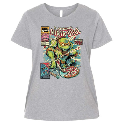 Ladies Curvy Jersey - F28MP4PY - Heather - 3