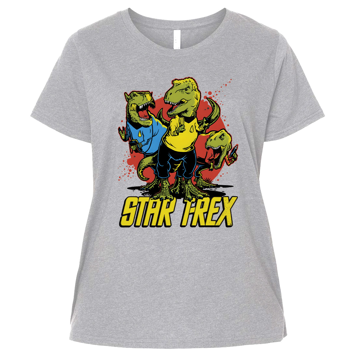 Ladies Curvy Jersey - W29K85LR - Heather - 3