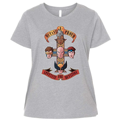 Ladies Curvy Jersey - 69HQYBRP - Heather - 3