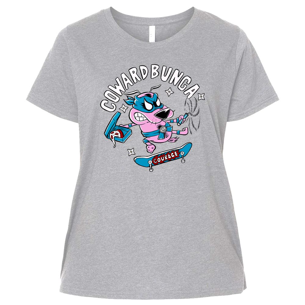 Ladies Curvy Jersey - AK6EBLD8 - Heather - 3