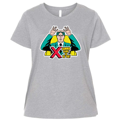 Ladies Curvy Jersey - RL4MJZNN - Heather - 3