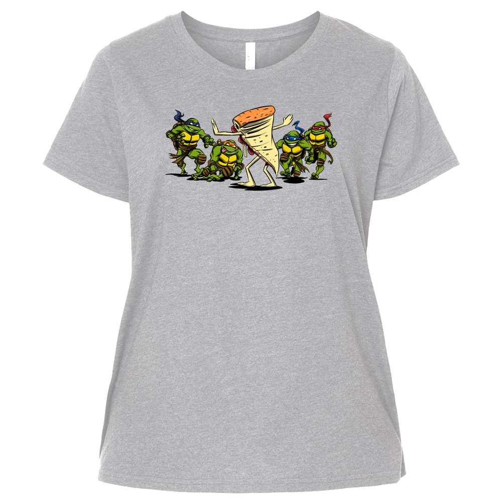 Ladies Curvy Jersey - 95EWB9LB - Heather - 3