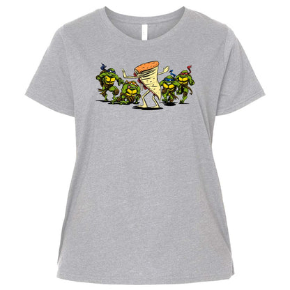 Ladies Curvy Jersey - 95EWB9LB - Heather - 3