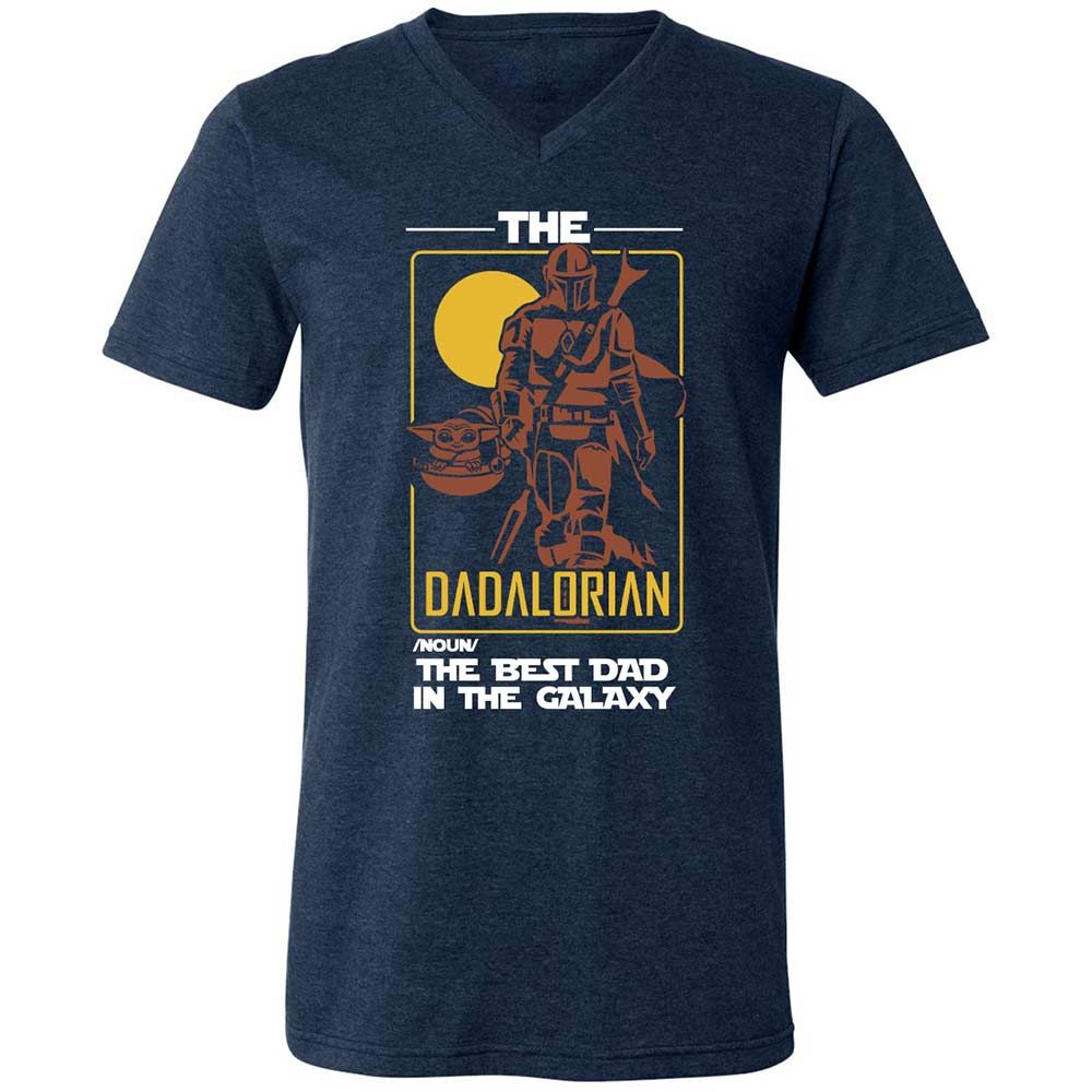 The Dadalorian The Best Dad In The Galaxy - Heather Navy - 3