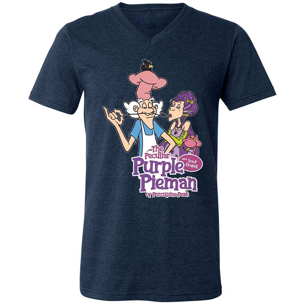 The Peculiar Purple Pie Man - Heather Navy - 3