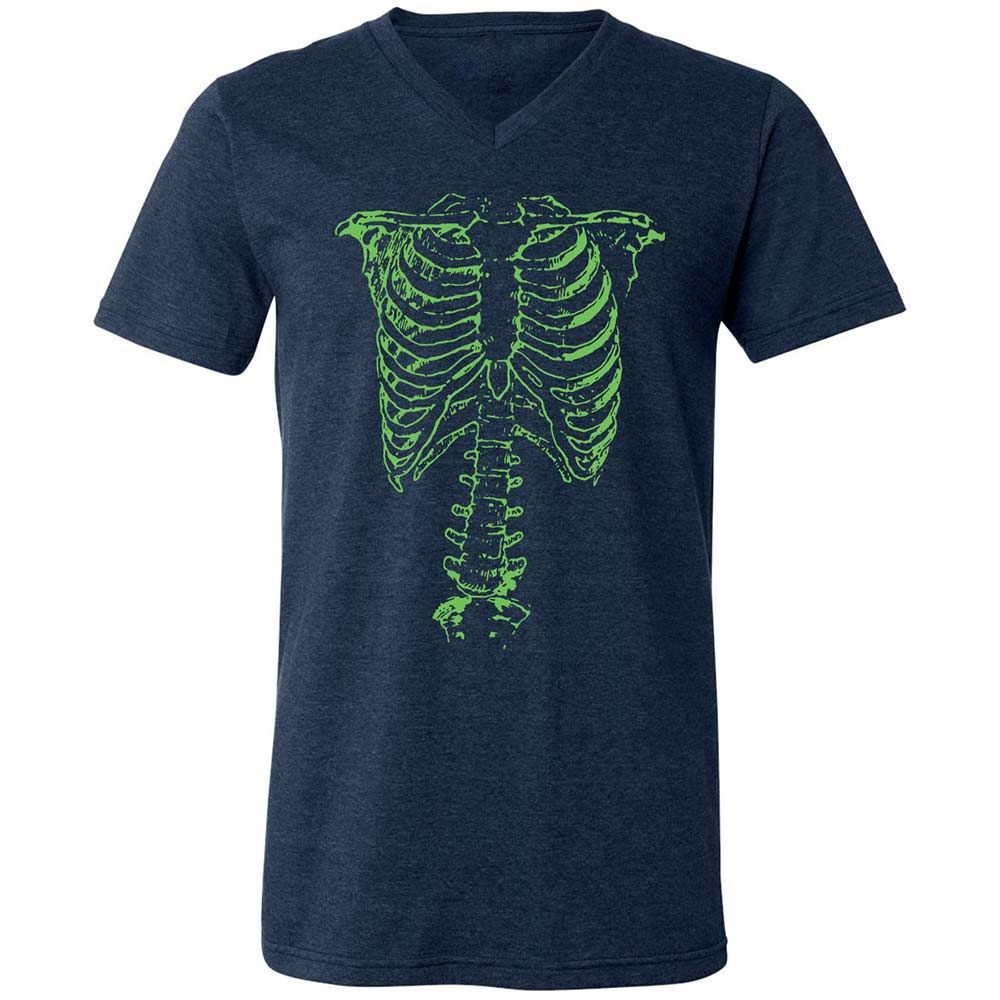This Is Green Ribcage - Heather Navy - 3