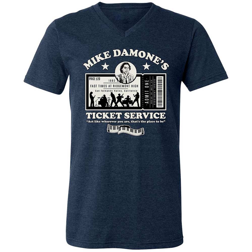 Damone's Ticket Service - Heather Navy - 3