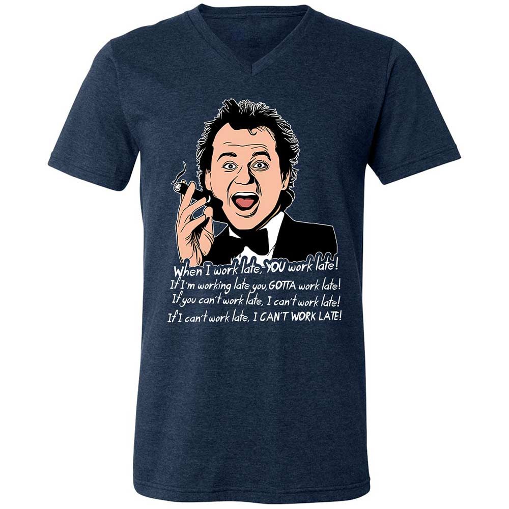 When I work late - Heather Navy - 3
