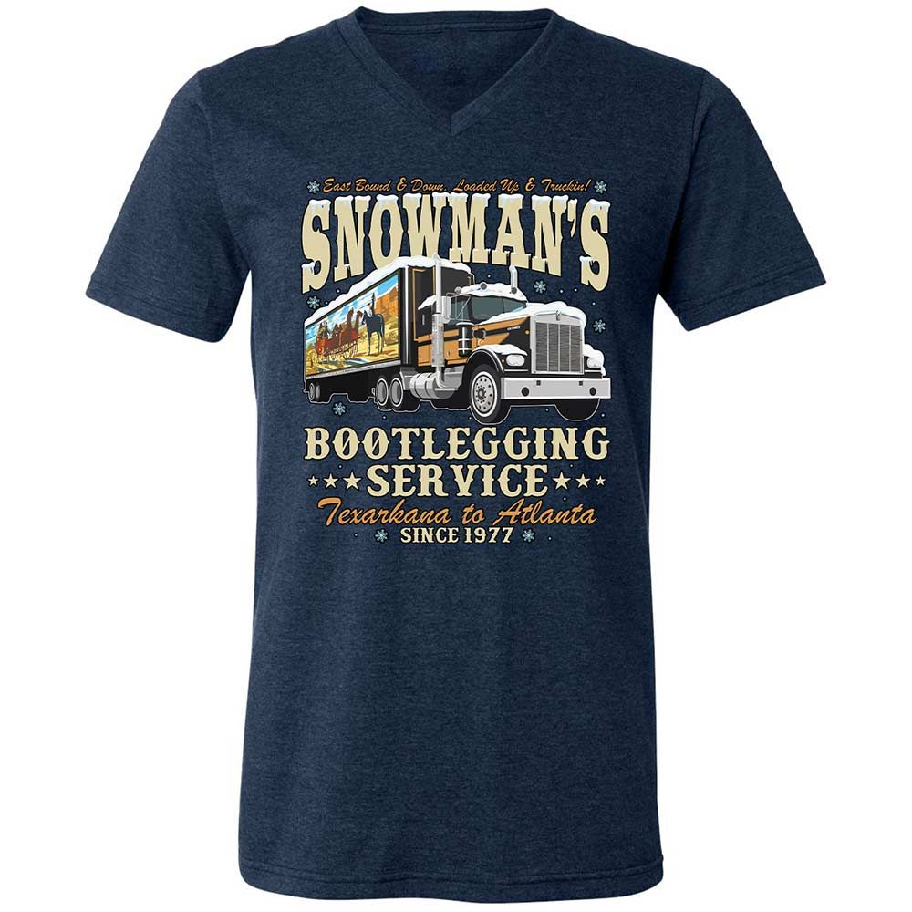 Snowman's Bootlegging Service - Heather Navy - 3