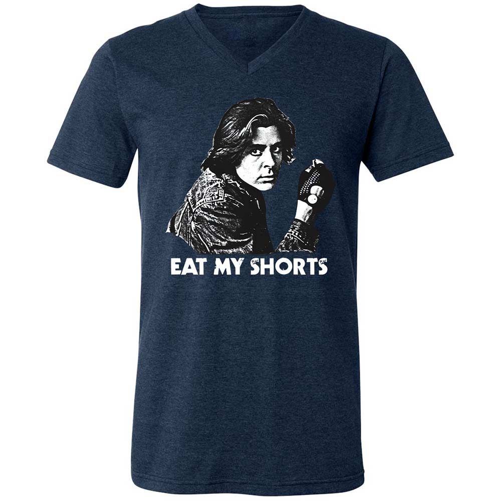 Eat My Shorts - Heather Navy - 3