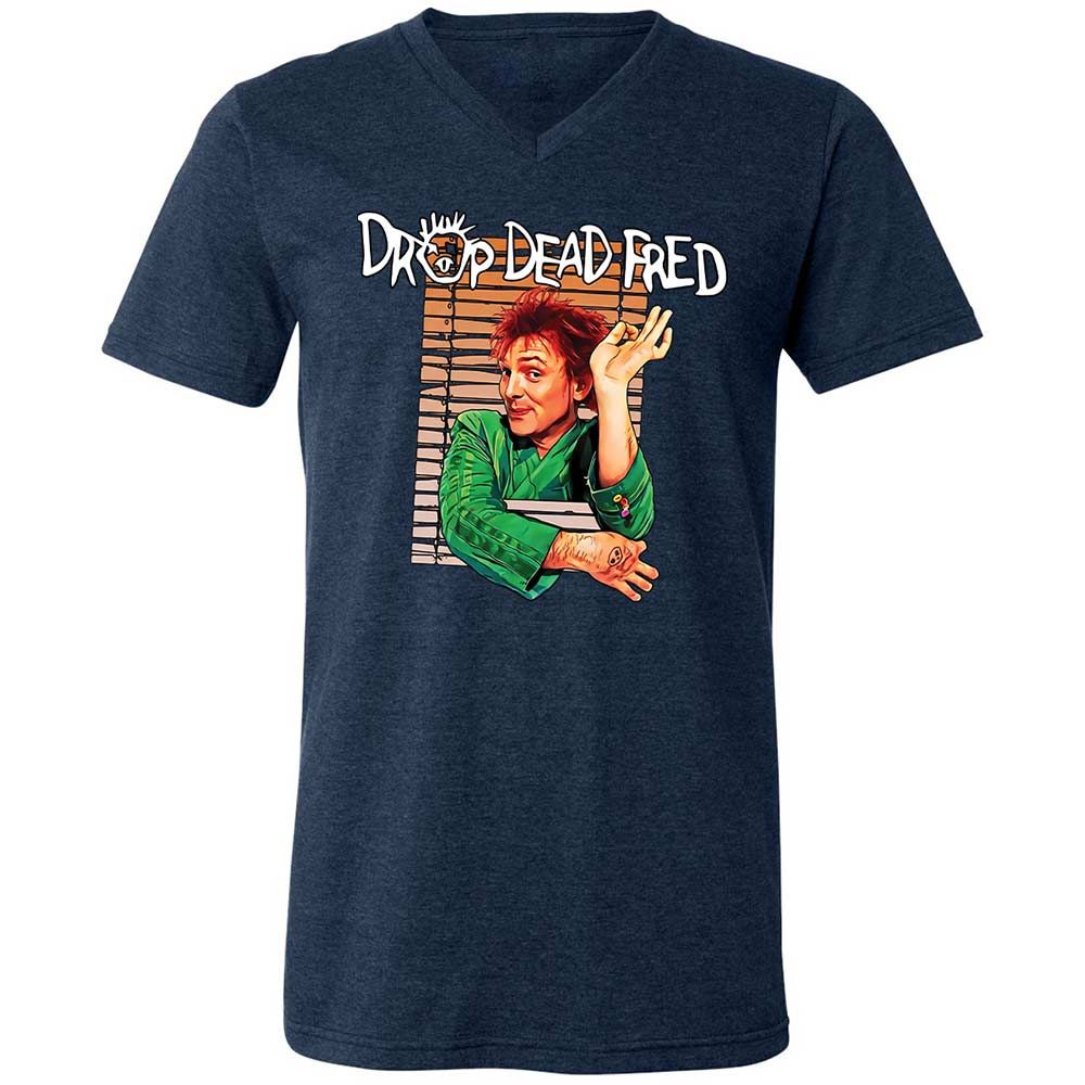 Funny Man Drop Dead Fred - Heather Navy - 3