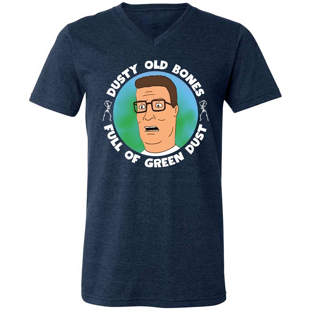 Dusty Old Bones Full of Green - Heather Navy - 3