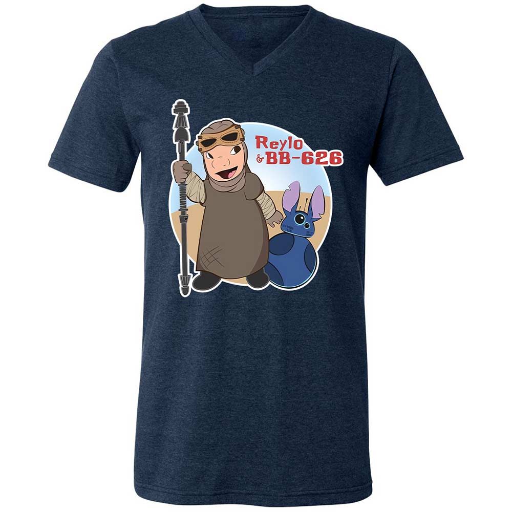 Reylo & BB-626 - Heather Navy - 3