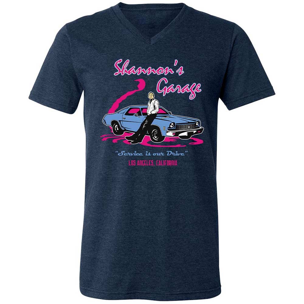 Shannon's Garage - Heather Navy - 3